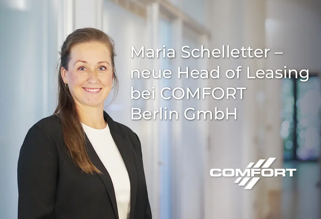 COMFORT beruft Maria Schelletter zur Head of Leasing