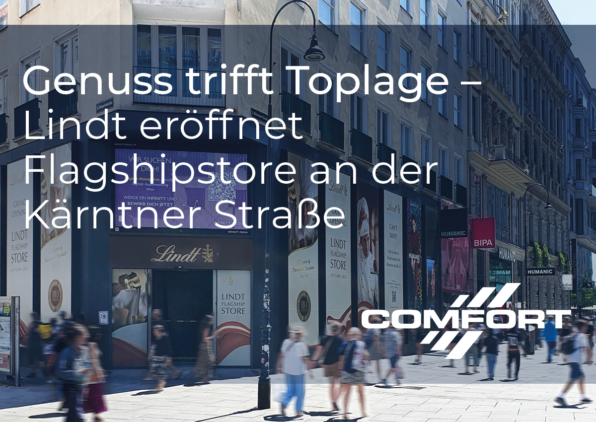 Genuss trifft Toplage - Lindt eröffnet Flagshipstore an der Kärtner Straße