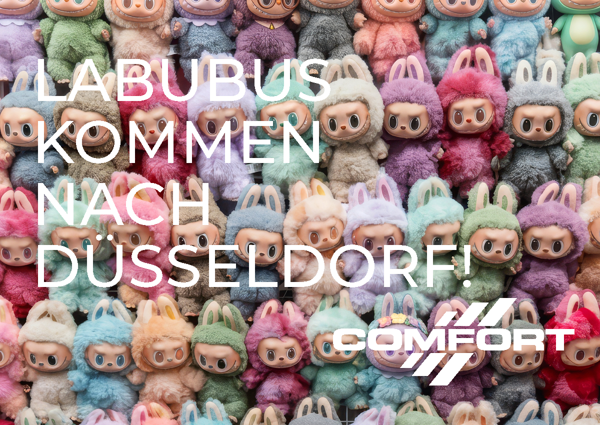Labubus kommen nach Düsseldorf!